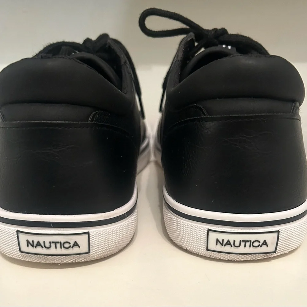 Nautica Men's Black Casual Sneakers